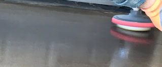 Beton poli Poncage Cristallisation