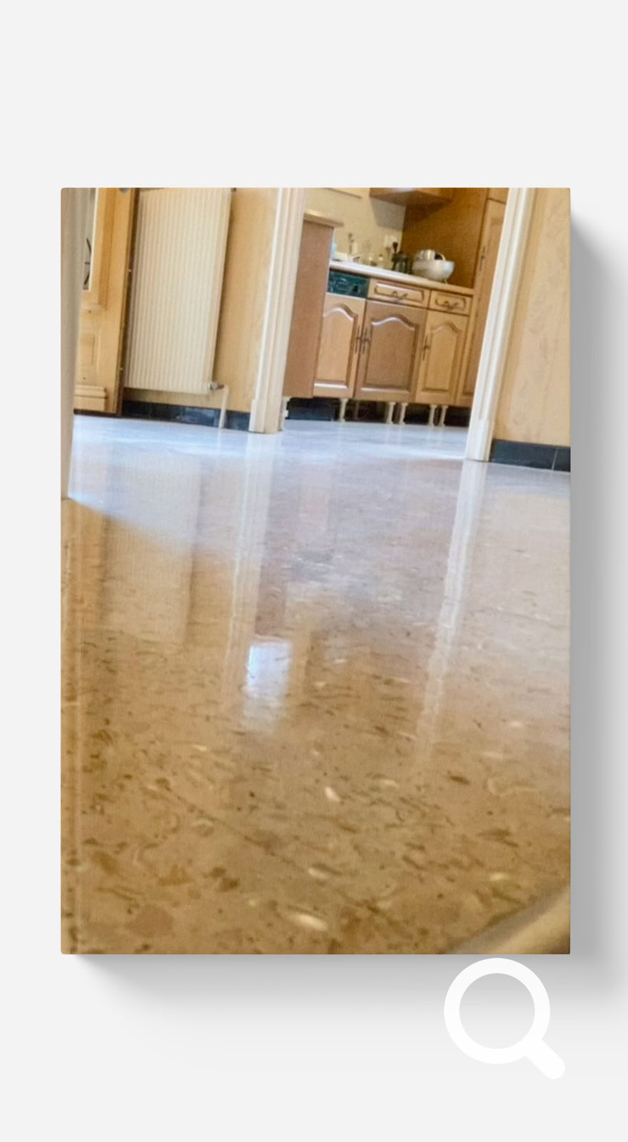 Granito Terrazzo poncage cristallisation