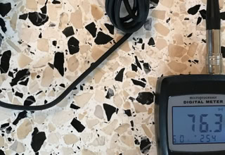 Services de ponçage et de cristallisation de marbre