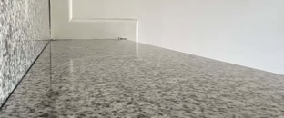 Escaliers Poncage et cristallisation