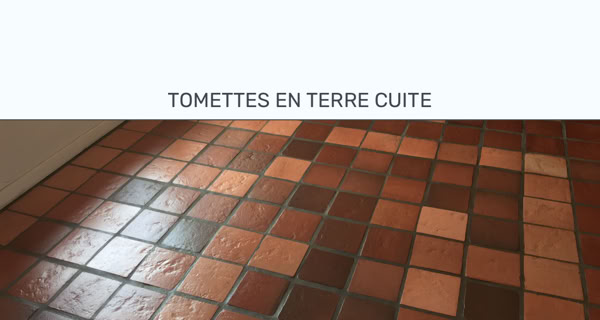Décapage tomettes en terre cuite auvergne rhone alpes