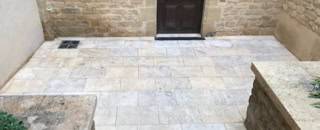 poncer terrasse en pierre & hydrofuge
