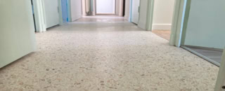 Granito Terrazzo poncage cristallisation