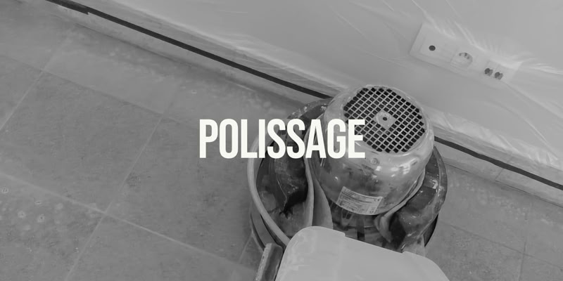 Granito Terrazzo poncage cristallisation