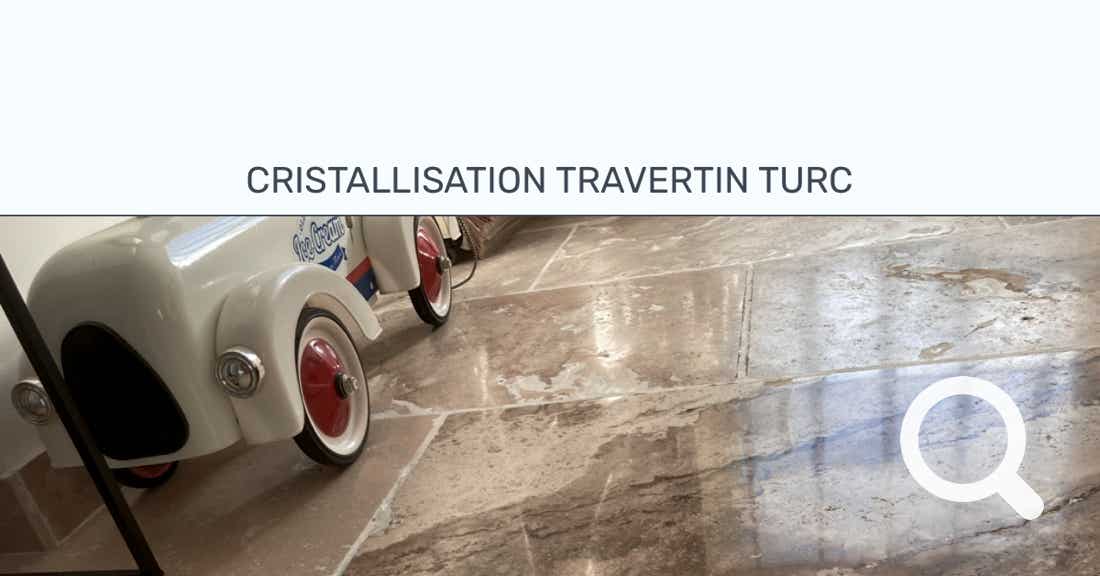 poncer travertin cristallisation St Etienne