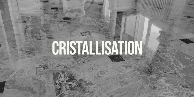 Granito Terrazzo poncage cristallisation