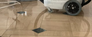 poncer travertin cristallisation