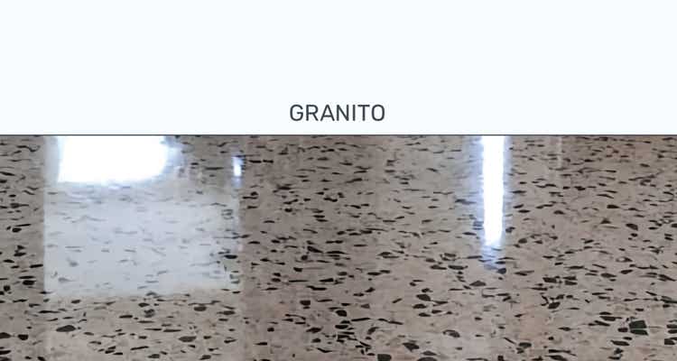 Granito Terrazzo poncage cristallisation