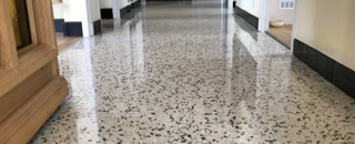 Granito Terrazzo poncage cristallisation