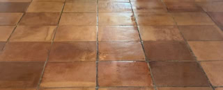 Tomettes en terre cuite - Décapage et traitements