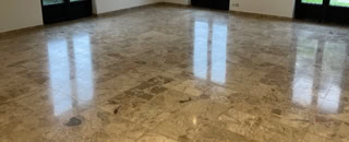 Granito Terrazzo poncage cristallisation