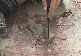 Services de ponçage et de cristallisation de marbre