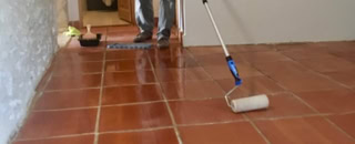 Tomettes en terre cuite - Décapage et traitements