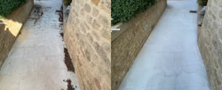 poncer terrasse en pierre & hydrofuge