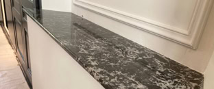 Rénovation de cheminée en marbre