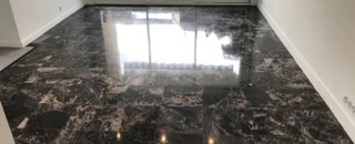 Granito Terrazzo poncage cristallisation