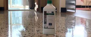 Granito Terrazzo poncage cristallisation