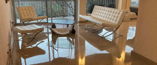 Ponçage de marbre et cristallisation - Lyon