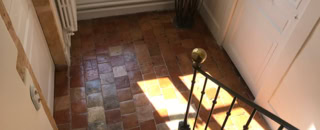 Tomettes en terre cuite - Décapage et traitements