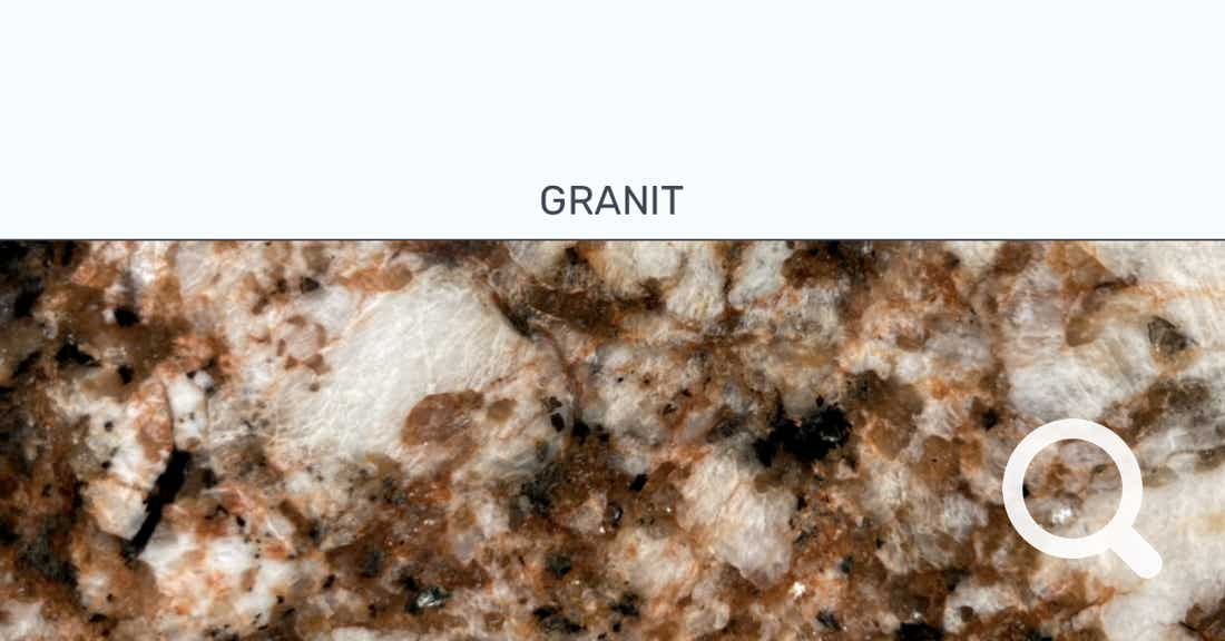 poncer et cristalliser le granit