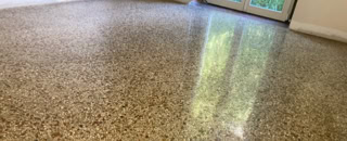 Granito Terrazzo poncage cristallisation