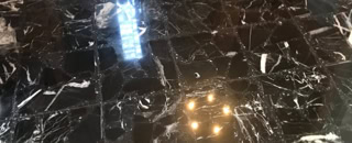 Granito Terrazzo poncage cristallisation