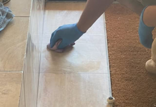 Services de ponçage et de cristallisation de marbre