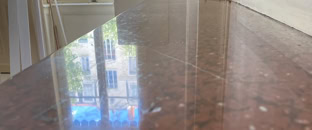 Rénovation de cheminée en marbre