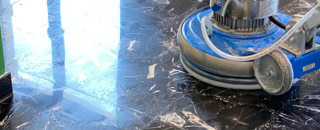 Granito Terrazzo poncage cristallisation