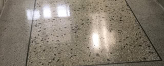 Granito Terrazzo poncage cristallisation