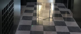 Ponçage de marbre et cristallisation - Lyon