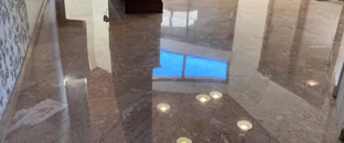 Ponçage de marbre et cristallisation - Lyon