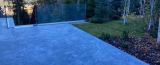 poncer terrasse en pierre & hydrofuge