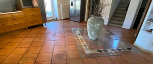 Décapage de tomettes en terre cuite à Lyon